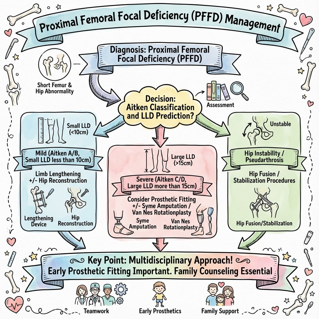 proximal femoral focal deficiency management algorithm