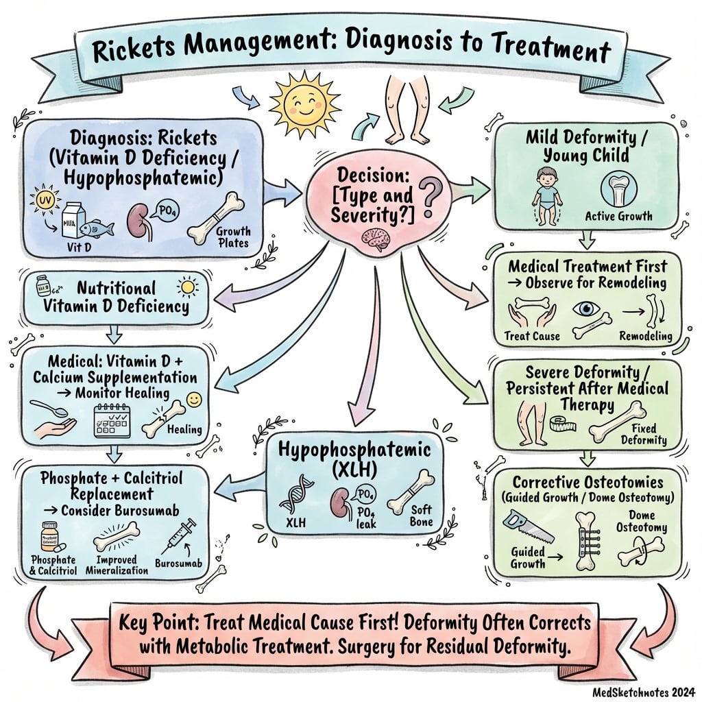 rickets management algorithm
