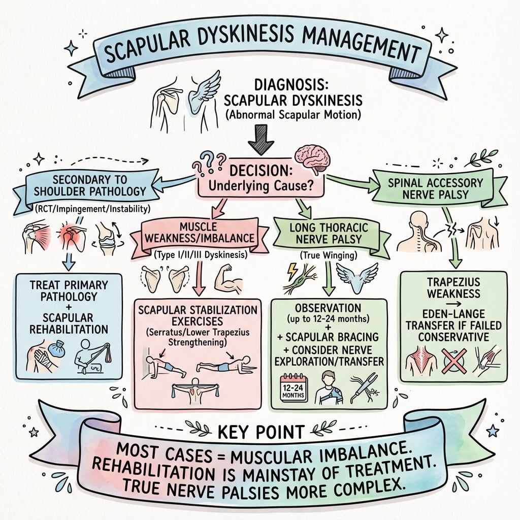 scapular dyskinesis management algorithm