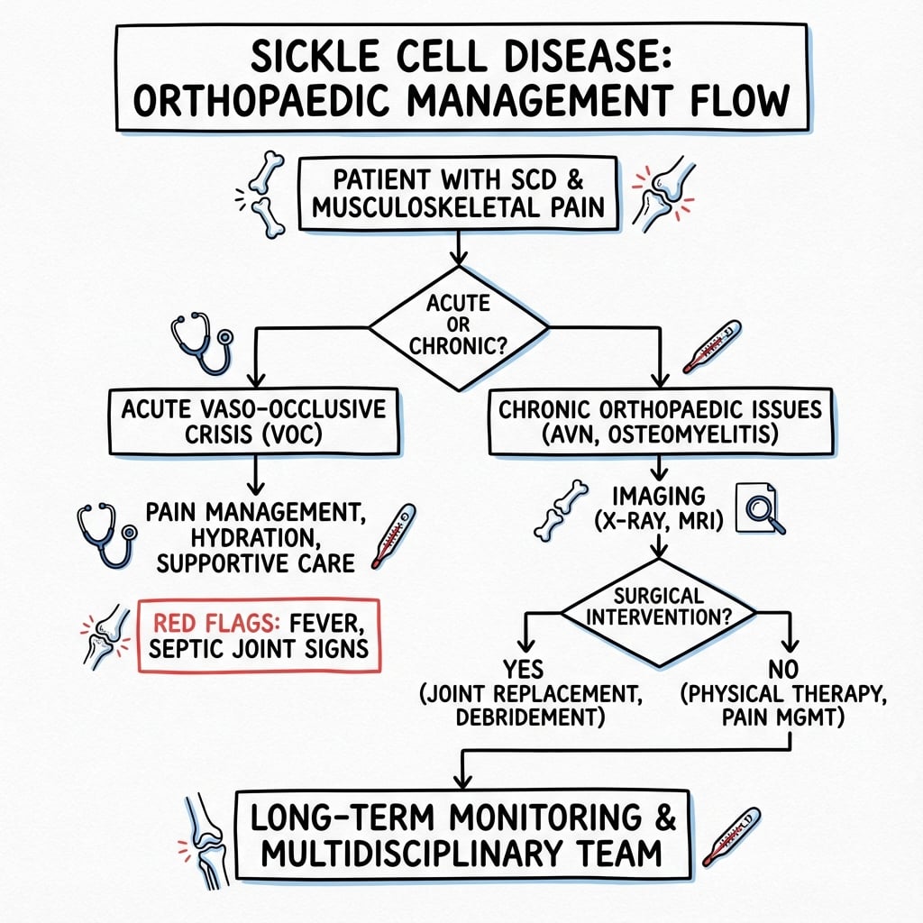 Management algorithm for Sickle Cell Disease Orthopaedic