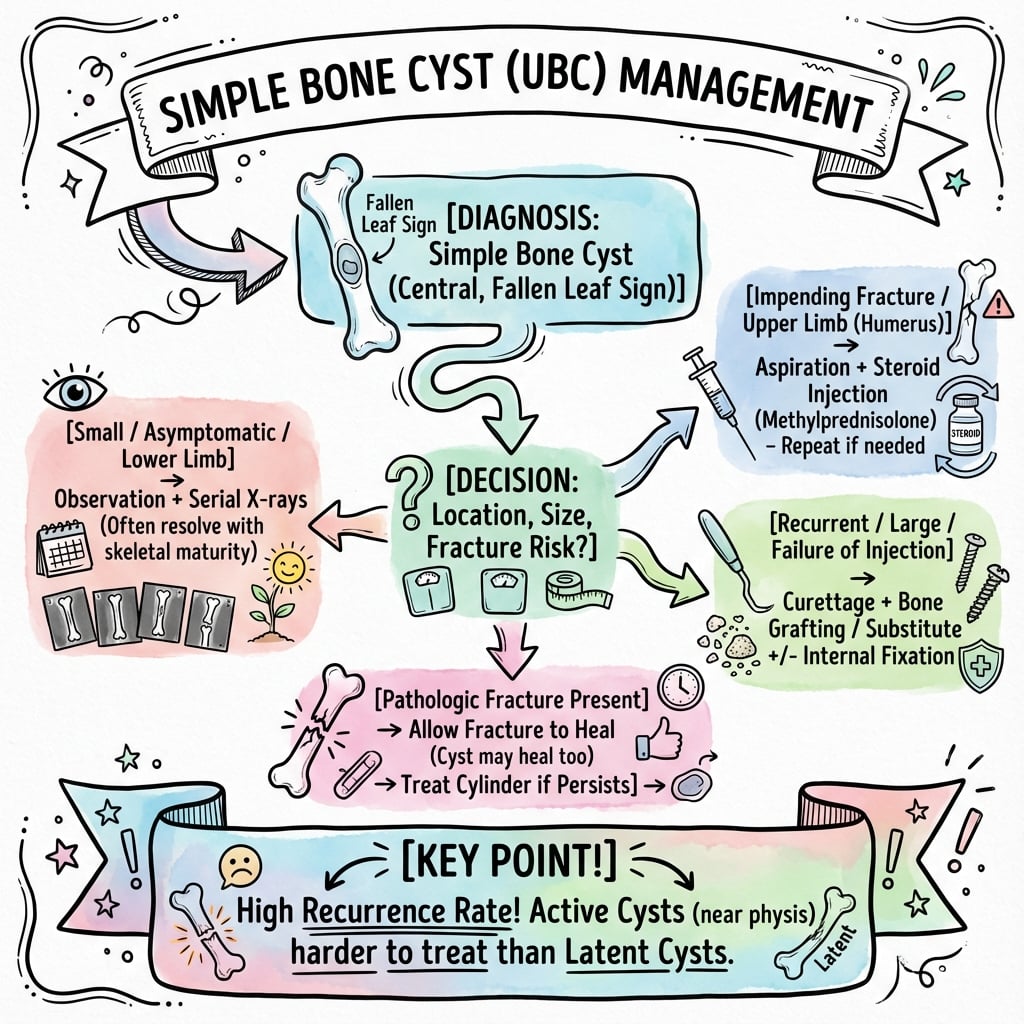 simple bone cyst unicameral management algorithm