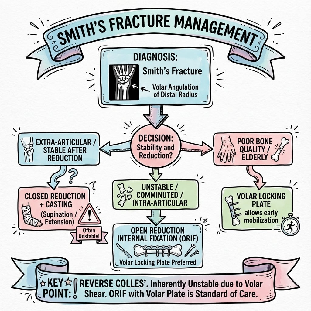 smiths fractures management algorithm
