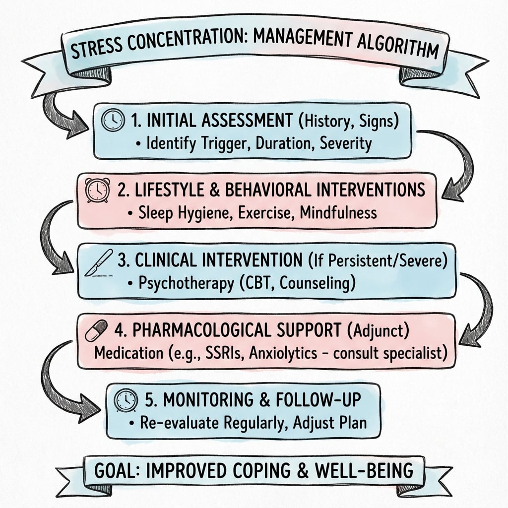 Management algorithm for Stress Concentration