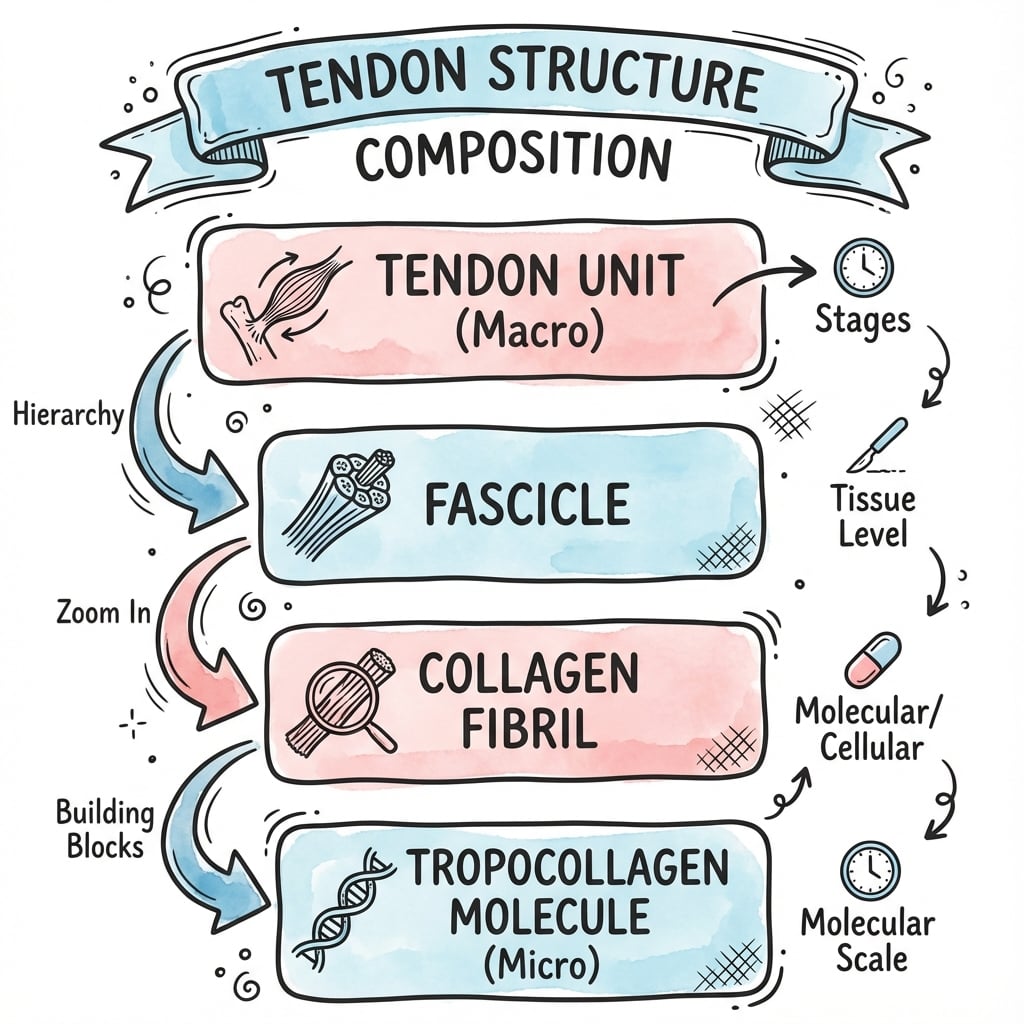 Management algorithm for Tendon Structure Composition
